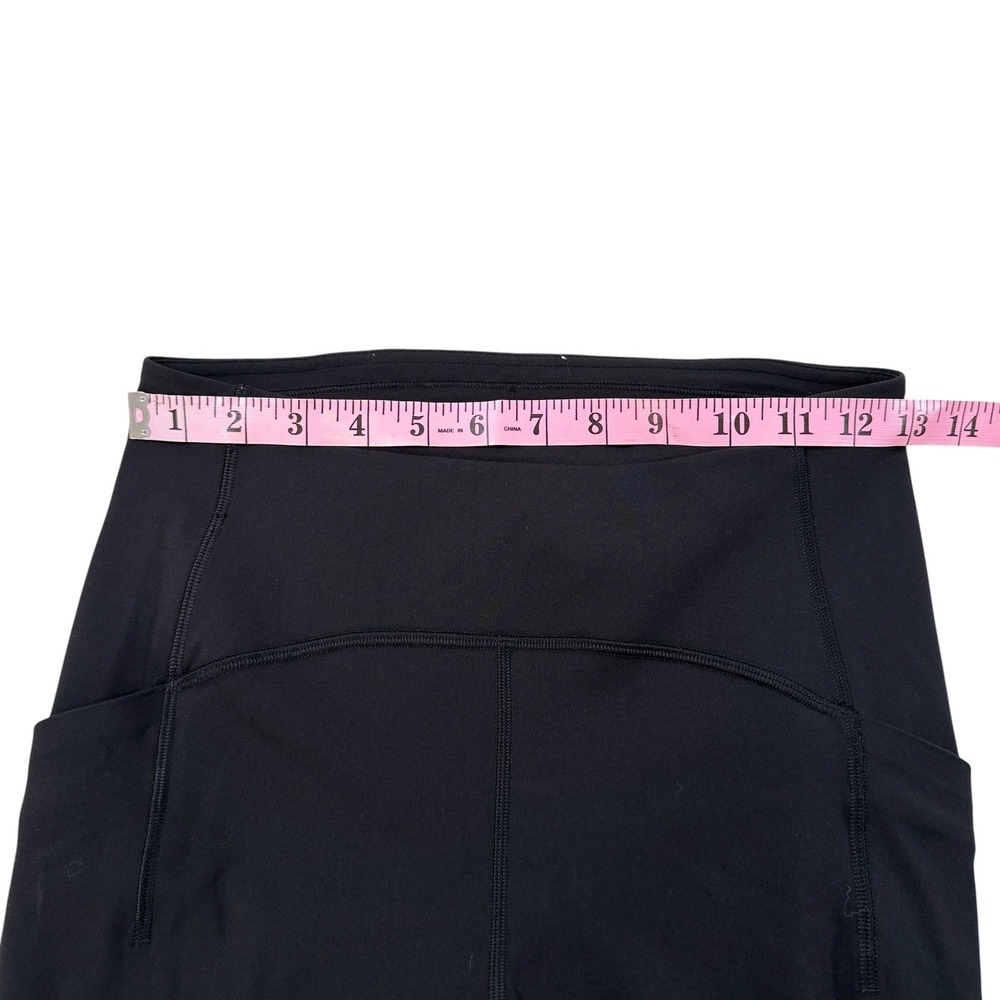 Lululemon Size 6 Tight 28" Swift Speed High Rise W5CQ5S Reflective Black Legging - Picture 3 of 8